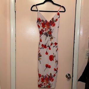 Floral Midi Bodycon dress